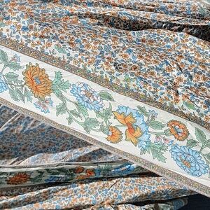 Vintage print short length Kimono